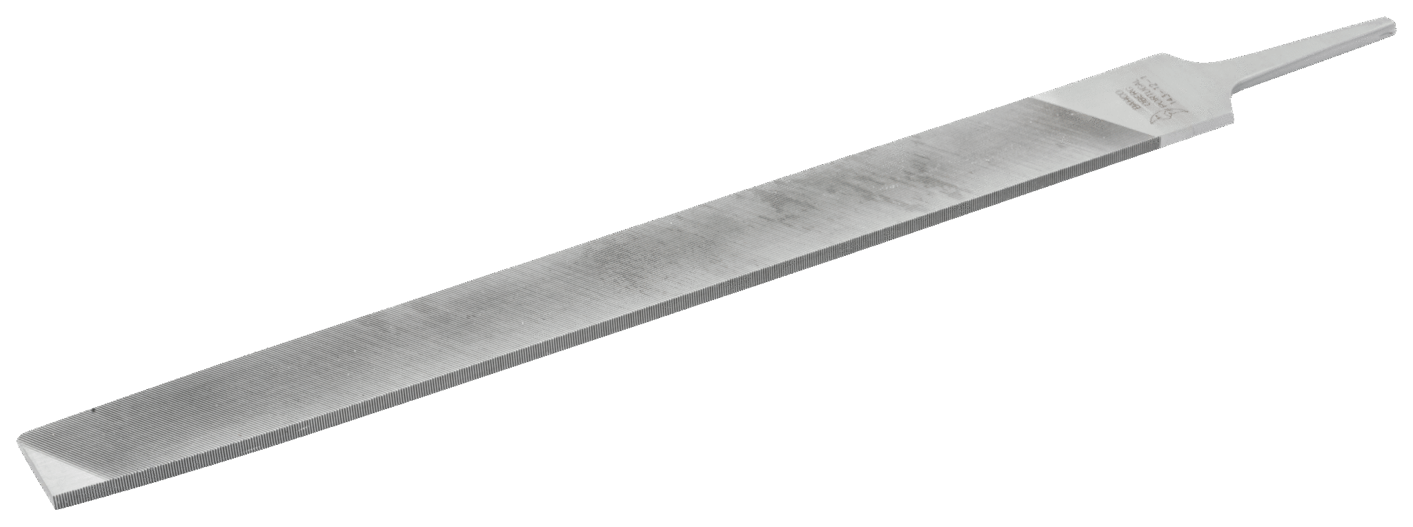 Engineering Mill Files with 2 Flat Edges Bastard/Second Cut Unhandled