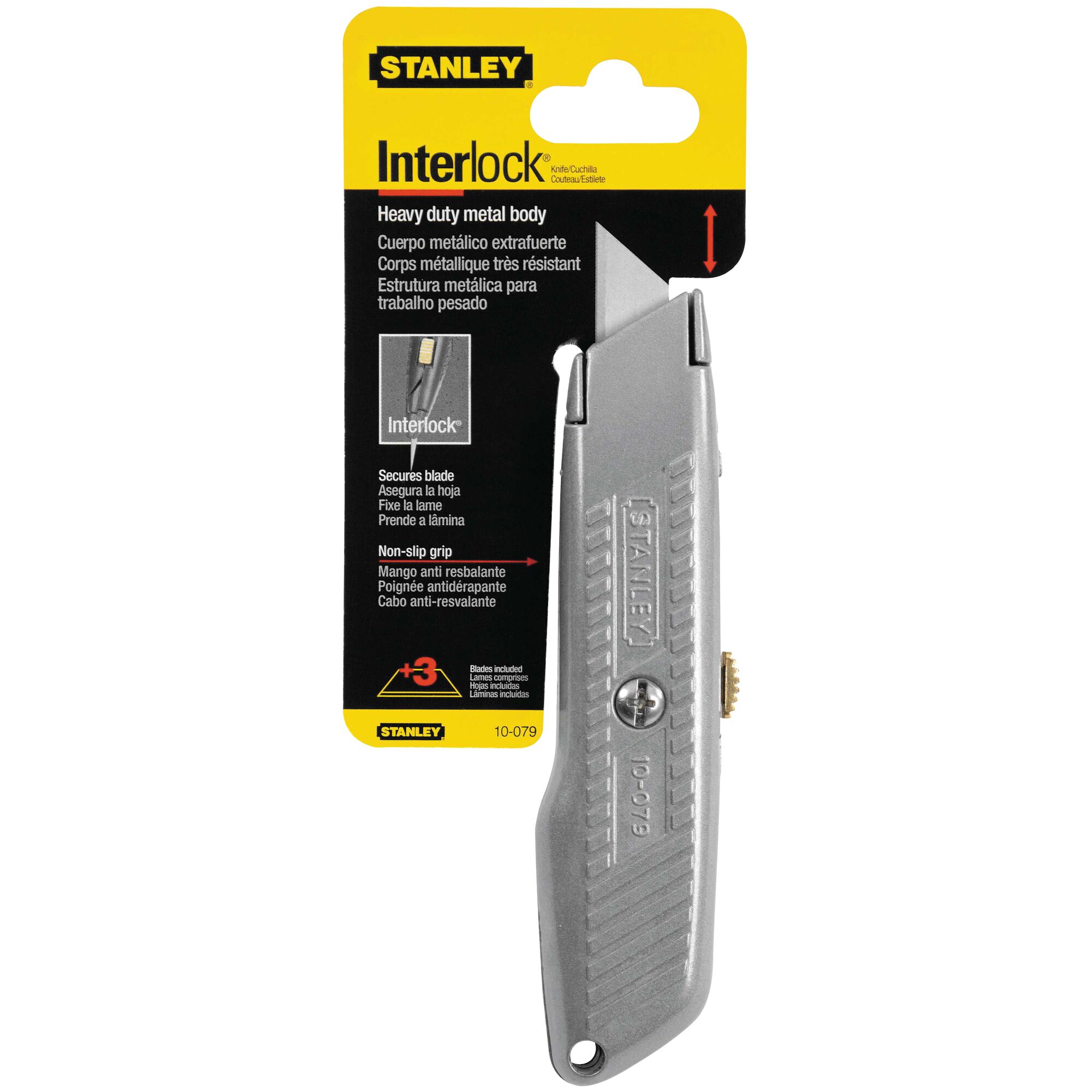 InterLock® Retractable Utility Knife