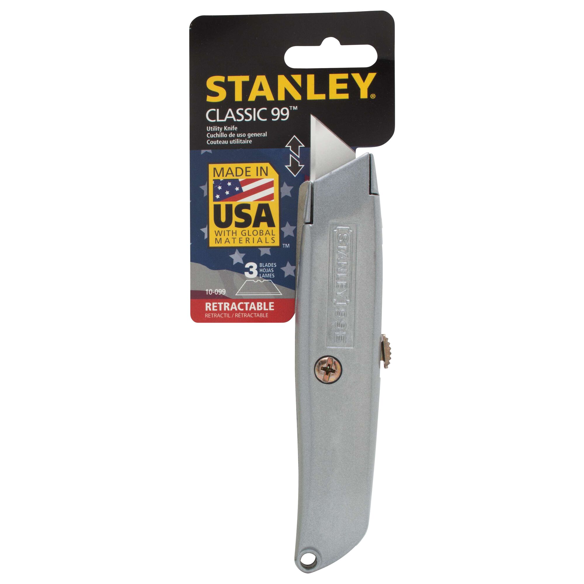 STANLEY® 99E Classic Retractable Blade Utility Knife