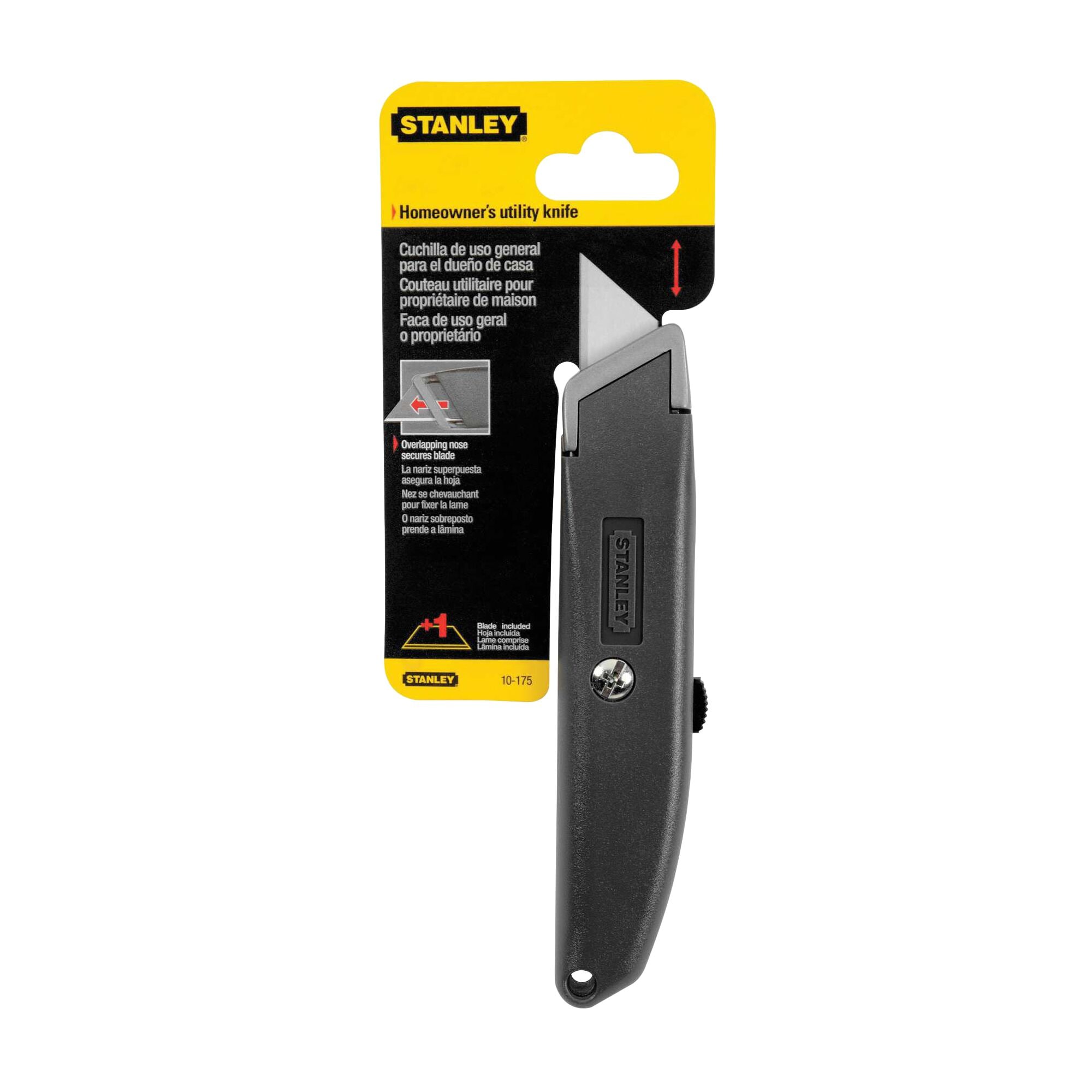 Retractable Utility Knife, 156 mm