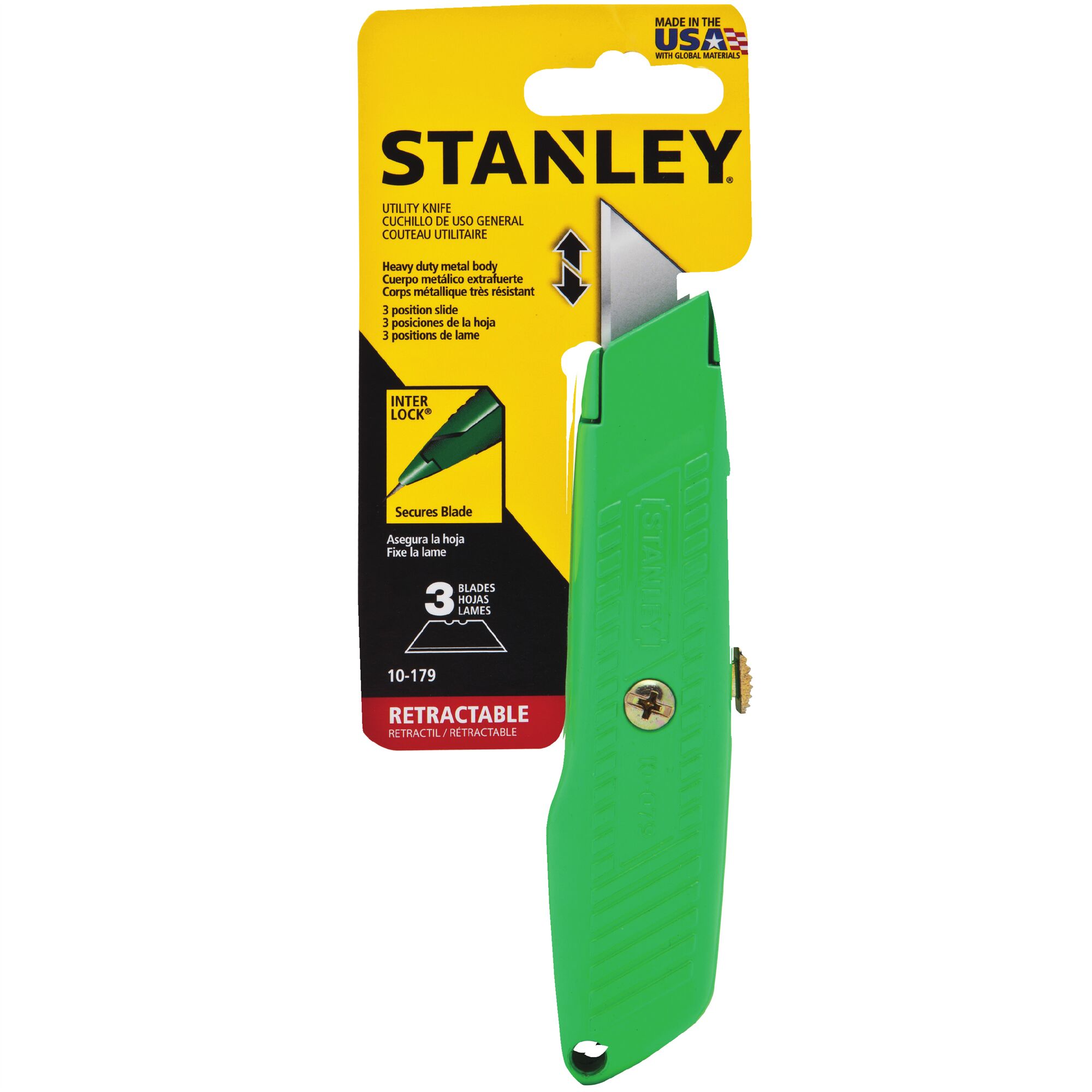 Hi-Visibility Retractable Knife