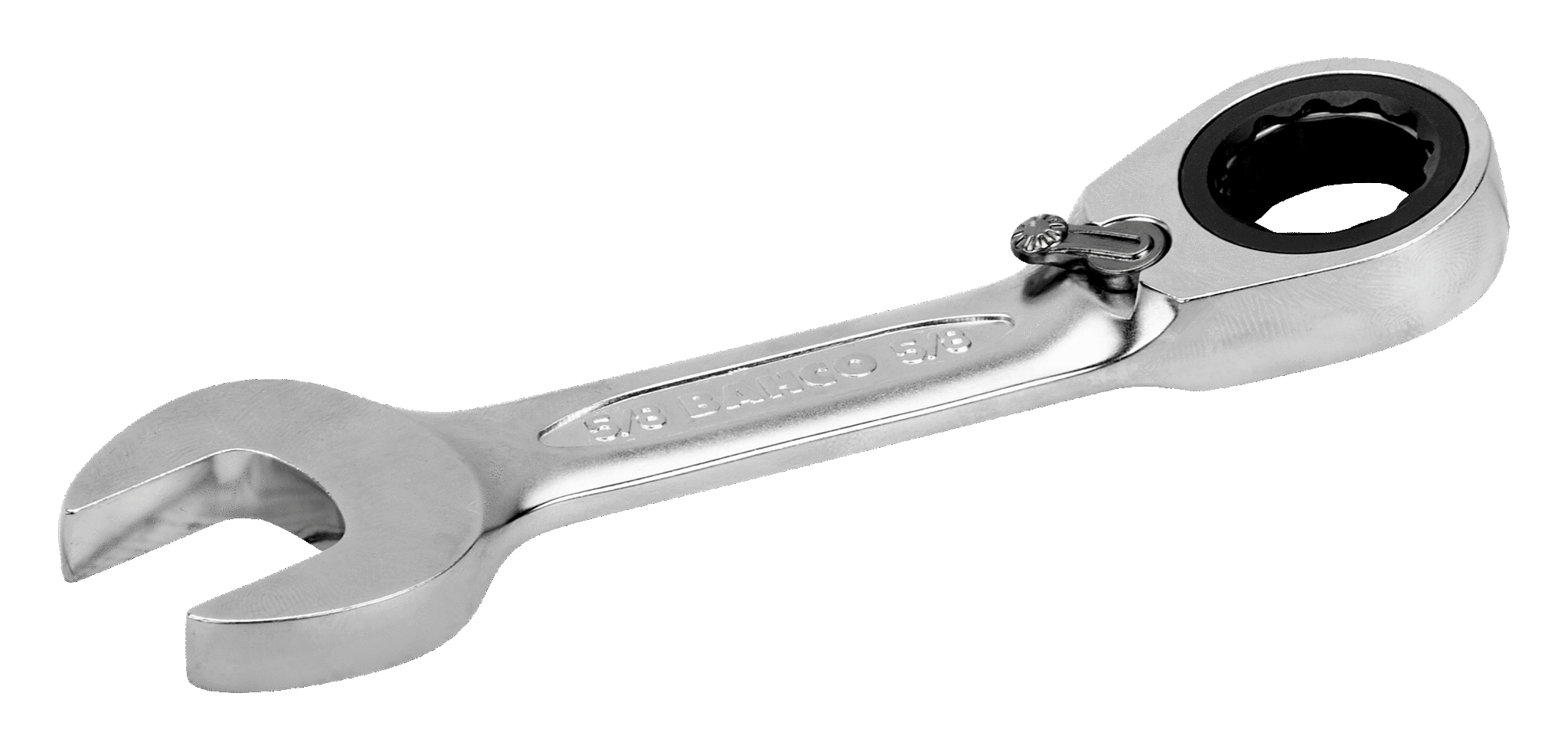 Imperial Stubby Combination Ratcheting Wrenches with Chrome Finish