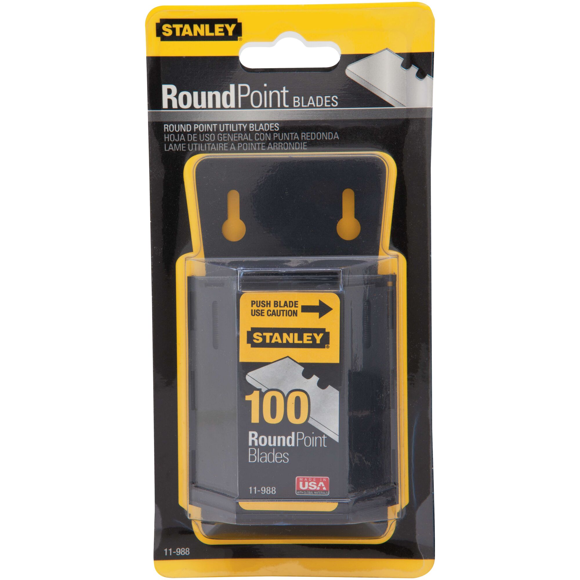 Round-Point Utility Blade (100 Pk)