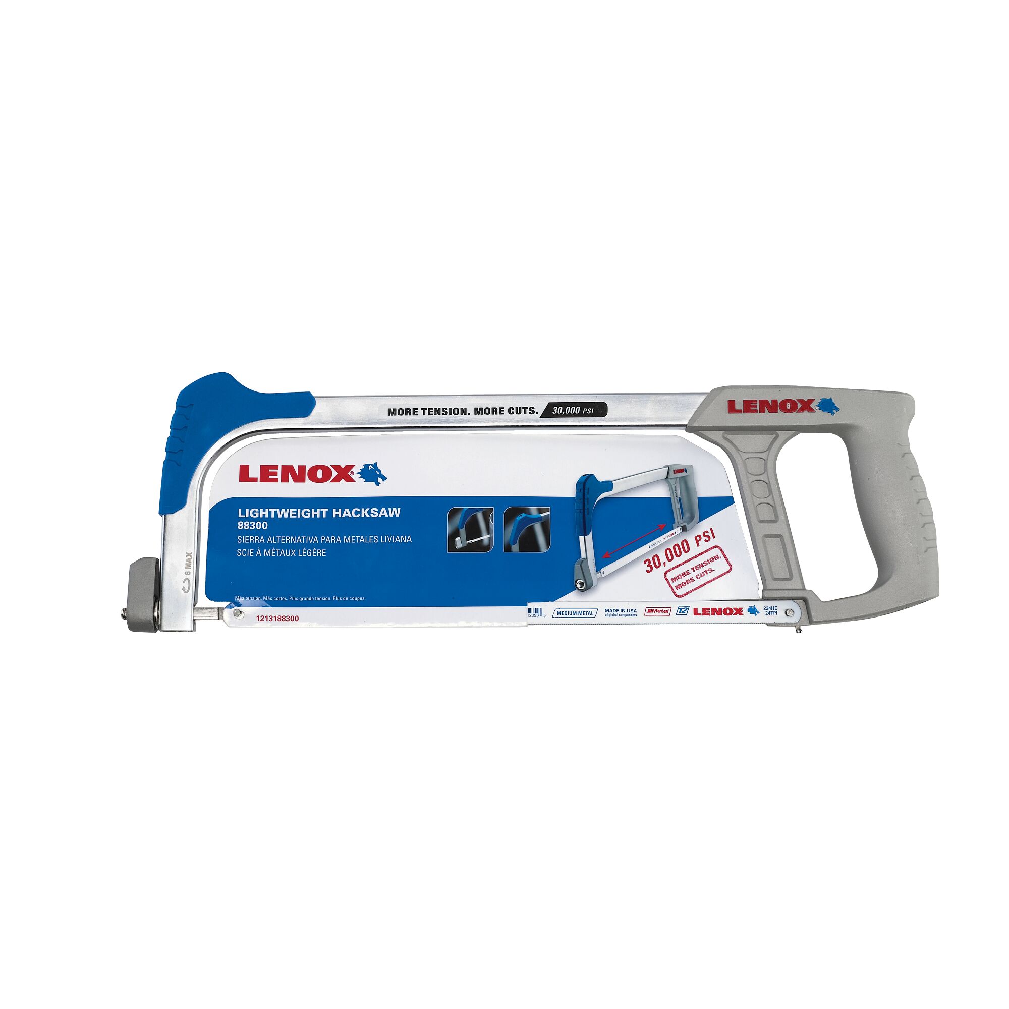 12" 24TPI Lightweight Hacksaw