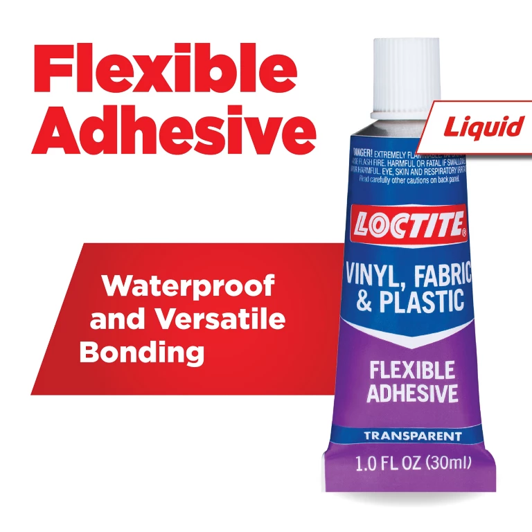 Loctite Vinyl, ການສ້ອມແປງຜ້າ & ພາດສະຕິກ