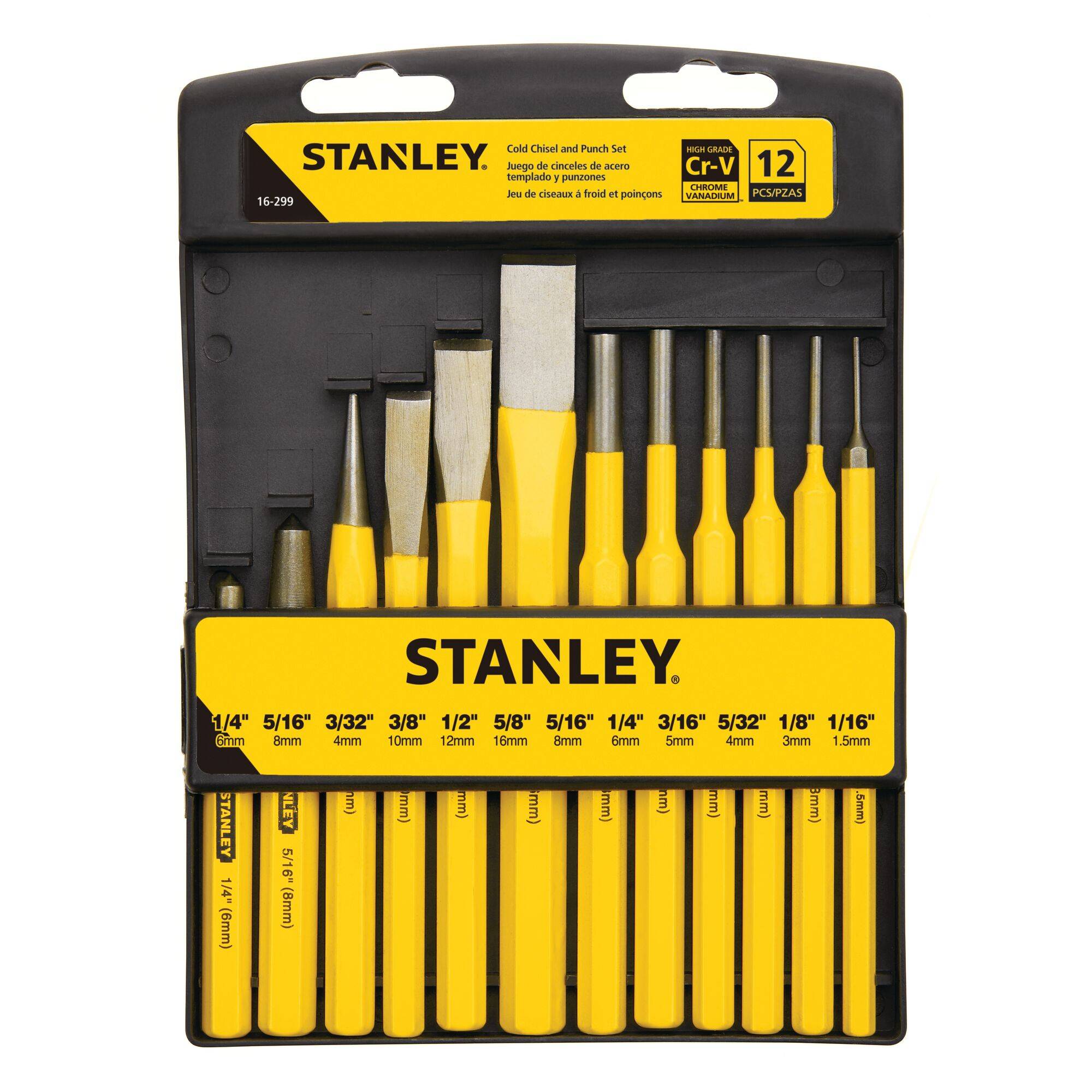 12 pc Punch & Chisel Kit