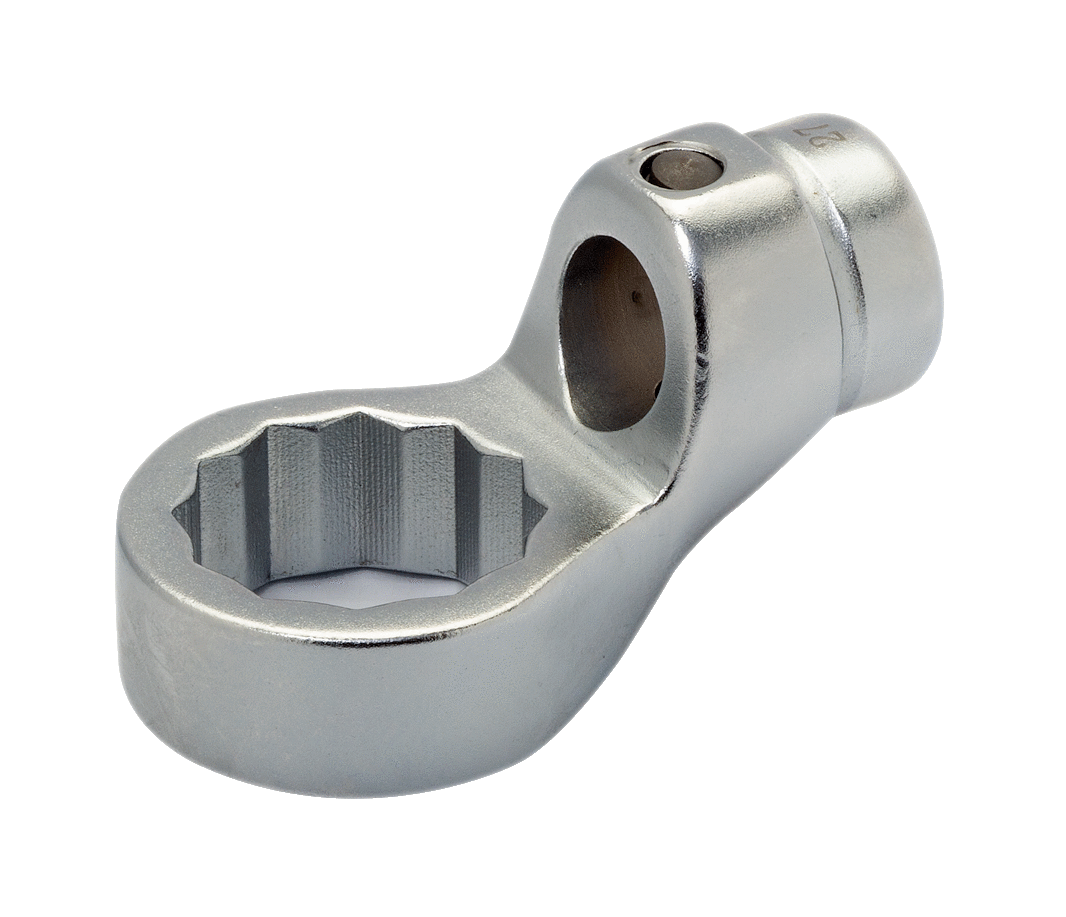 Ring End Metric Wrench with Spigot Connector