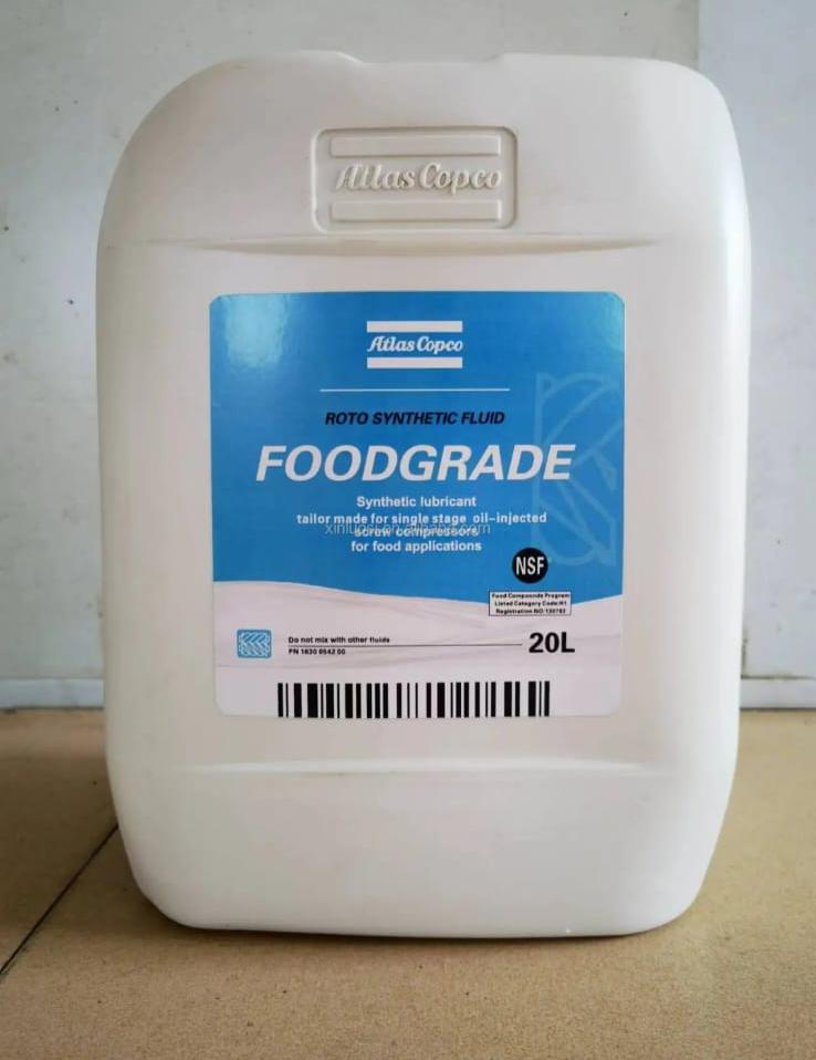 ນ້ຳມັນຫຼ່ອລື່ນ Atlas Copco Roto Synthetic Fluid Foodgrade 20L