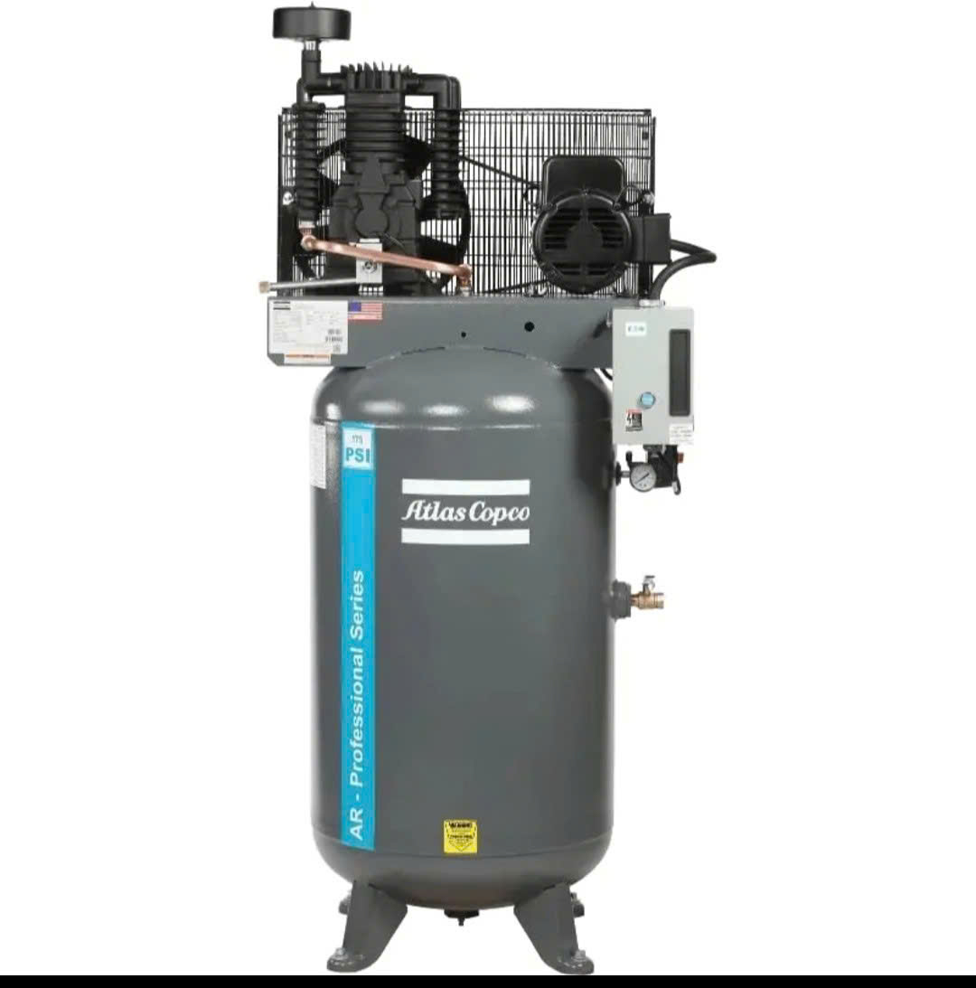 ເຄື່ອງອັດອາກາດ Atlas Copco AR-T39 7.5HP ຖັງ 80L