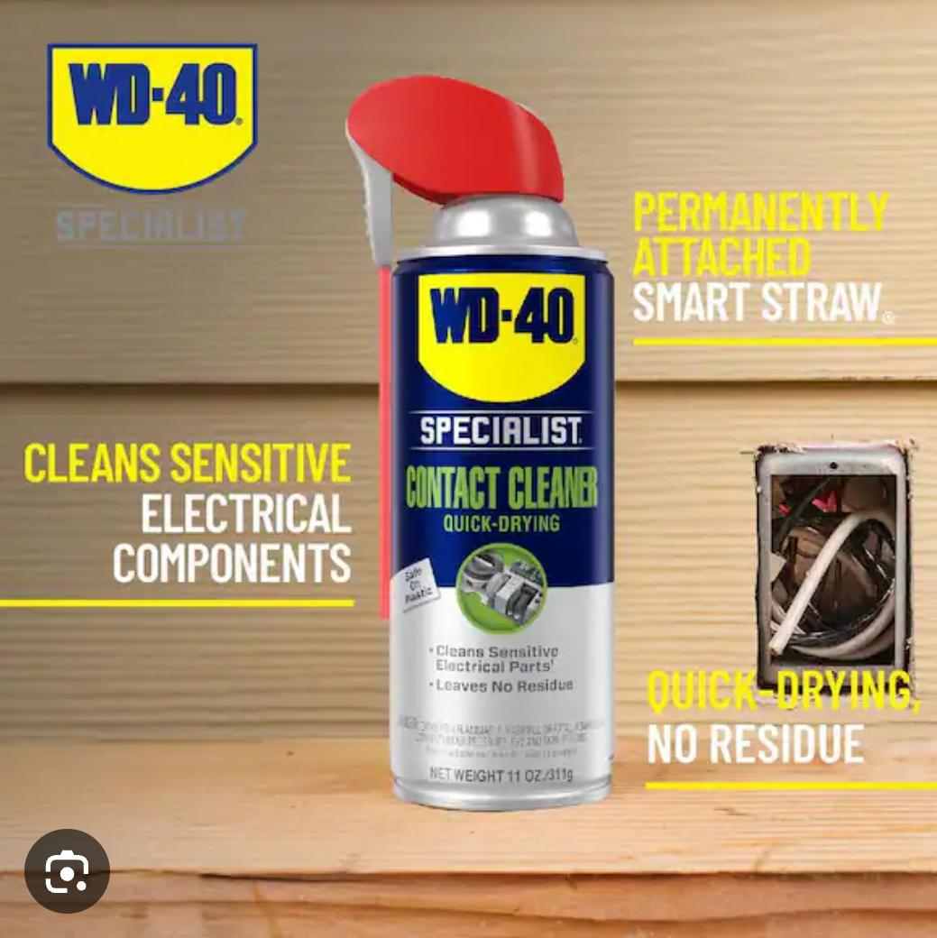 ສະເປຣລ້າງໜ້າສຳຜັດໄຟຟ້າ WD-40 Specialist