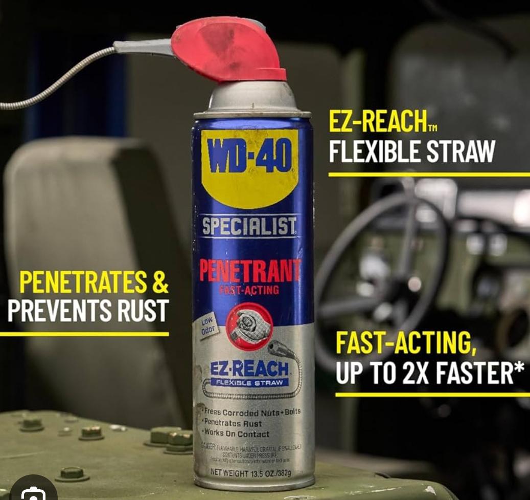 ສະເປຣແຊກຊຶມຄາຍສະນິມ WD-40 Specialist EZ-Reach