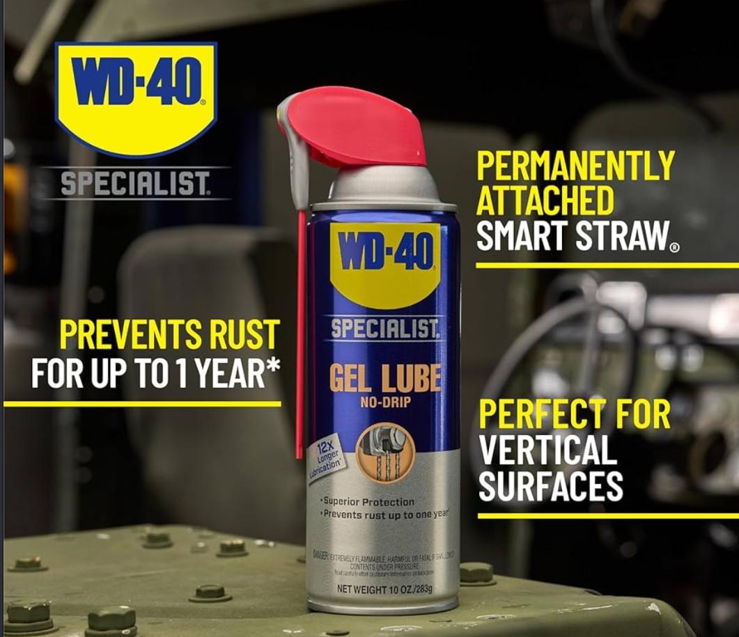 WD-40 Specialist Gel Lube ແບບເຈວບໍ່ຢອດ