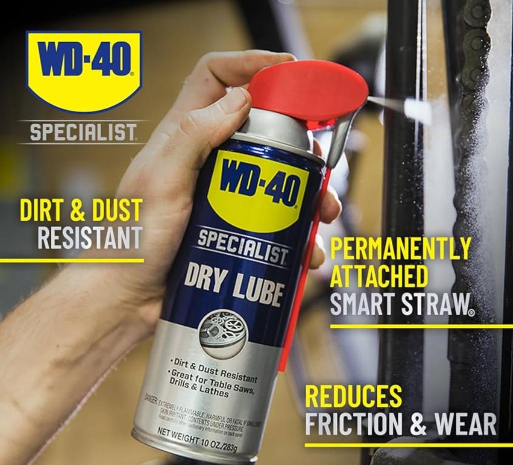 WD-40 Specialist Dry Lube ພ້ອມ PTFE