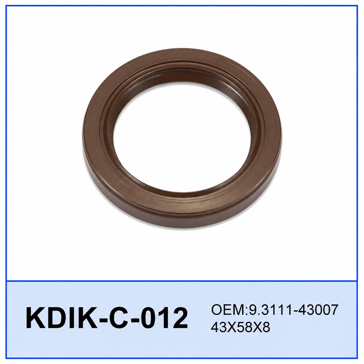 ຊີນນ້ຳມັນ KDIK-C-012