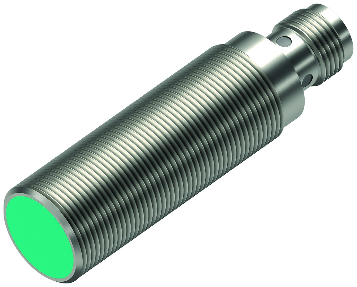Pepperl+Fuchs NBB5-18GM50-E2-V1 ເຊັນເຊີກວດຈັບໂລຫະ M18, 5 mm, PNP NO