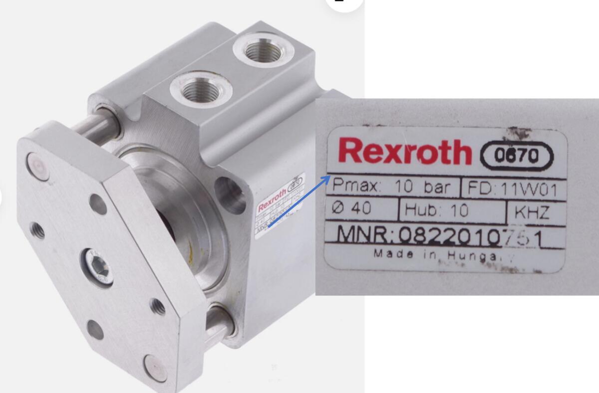 Rexroth 301064075517 ກະບອກລົມ