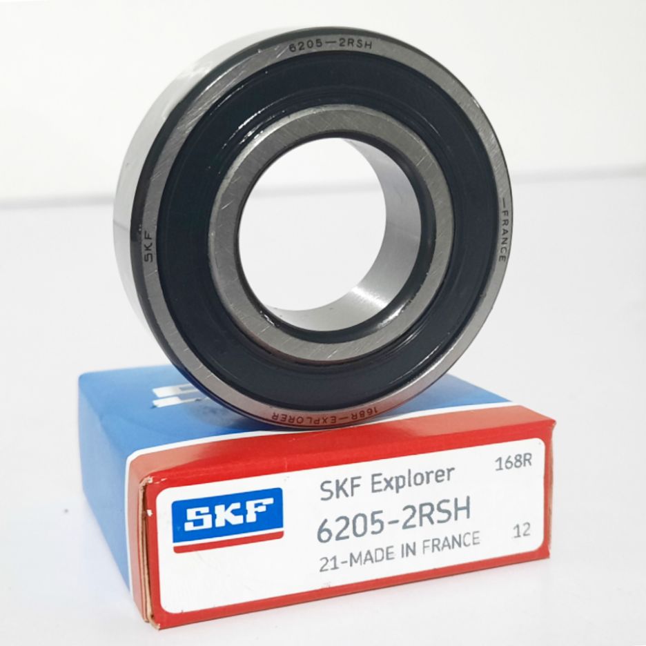 SKF 6205-2RSH ລູກປືນເມັດກົມມີຊີລສອງດ້ານ 25×52×15 ມມ