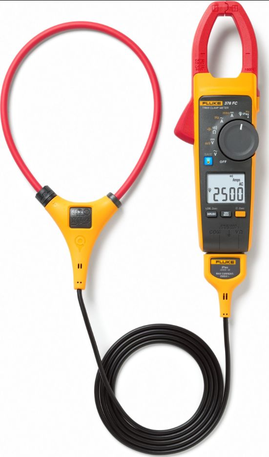 Fluke 376 FC ເຄື່ອງວັດກະແສ True-RMS ພ້ອມ iFlex
