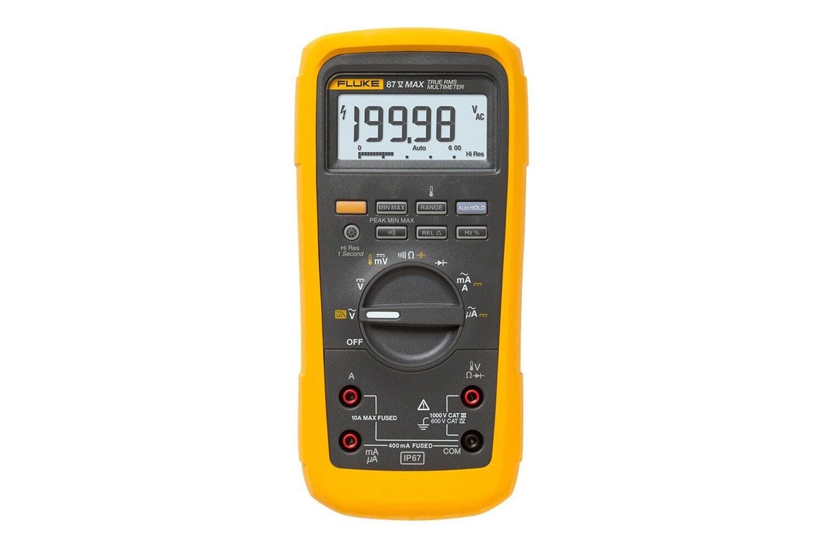 Fluke 87V MAX 5140033 ມັນຕິມິເຕີ True-RMS