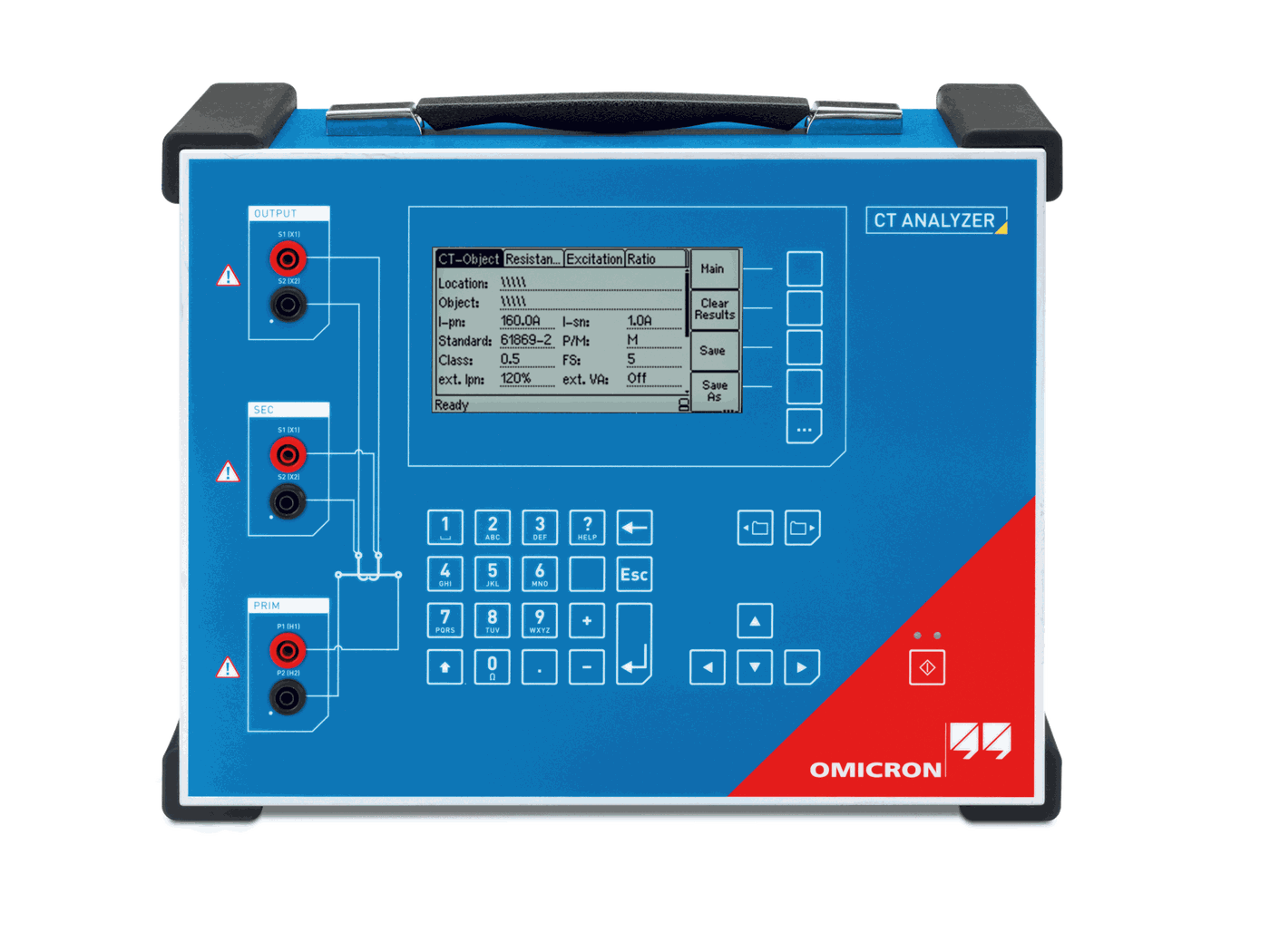 OMICRON CT Analyzer ເຄື່ອງວິເຄາະໝໍ້ແປງກະແສ CT