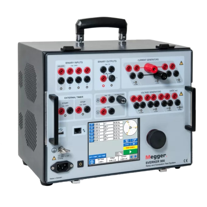 Megger SVERKER 900 ລະບົບທົດສອບຣີເລ ແລະສະຖານີໄຟຟ້າ