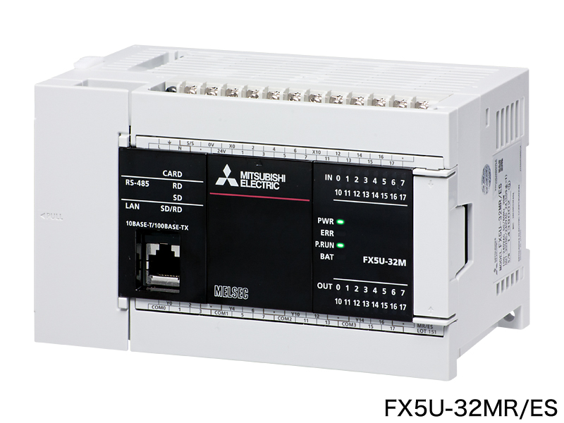 PLC ຄວບຄຸມເຄື່ອງຈັກ FX5U-32MR/ES (Mitsubishi Electric)