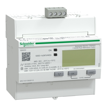 Schneider Electric iEM3255 A9MEM3255 ມິເຕີວັດພະລັງງານໄຟຟ້າ