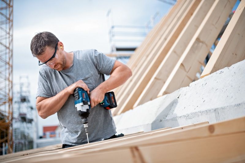 Bosch PRO GDS 18V-1000 06019J83L1 ເຄື່ອງຂັນນັອດໄຮ້ສາຍ