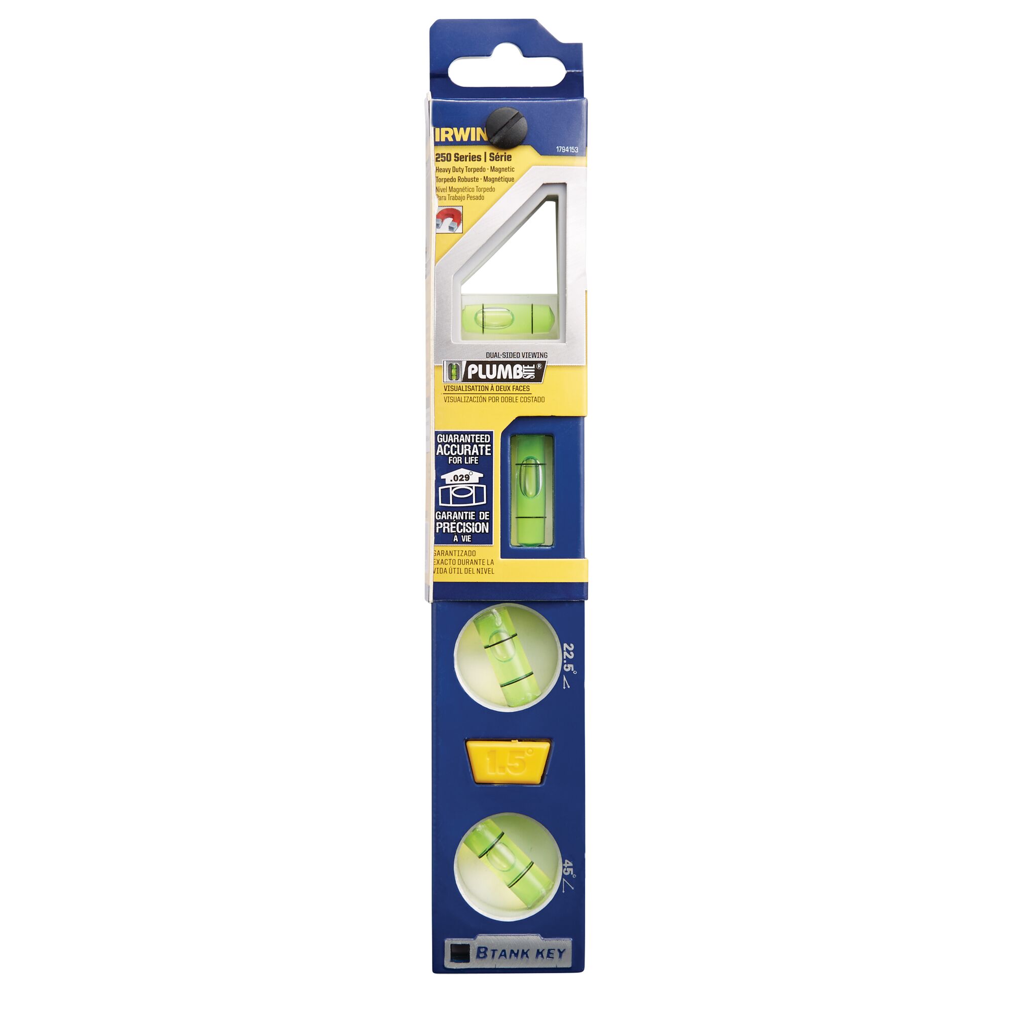 250 Magnetic Torpedo Level