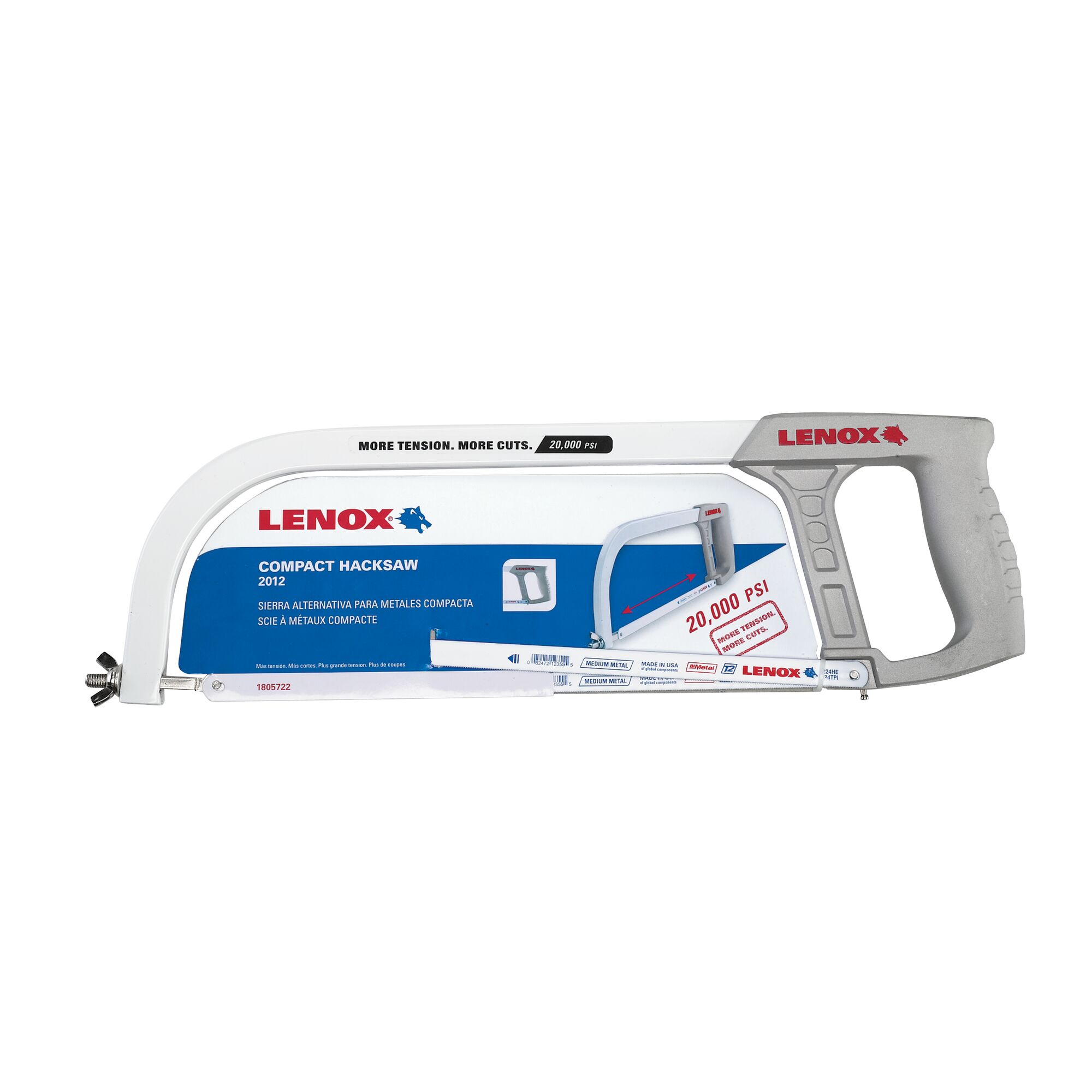 12" 24TPI Compact Hacksaw
