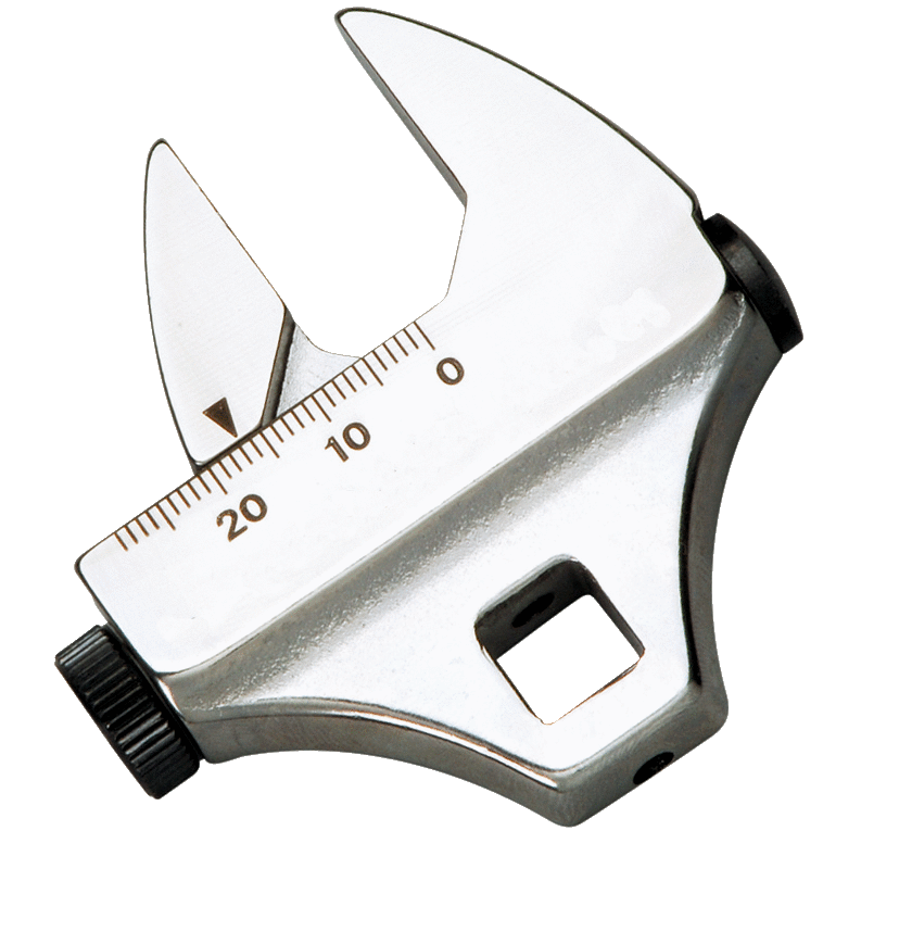 3/8" Square Drive Crowfoot Adjustable Wrenches