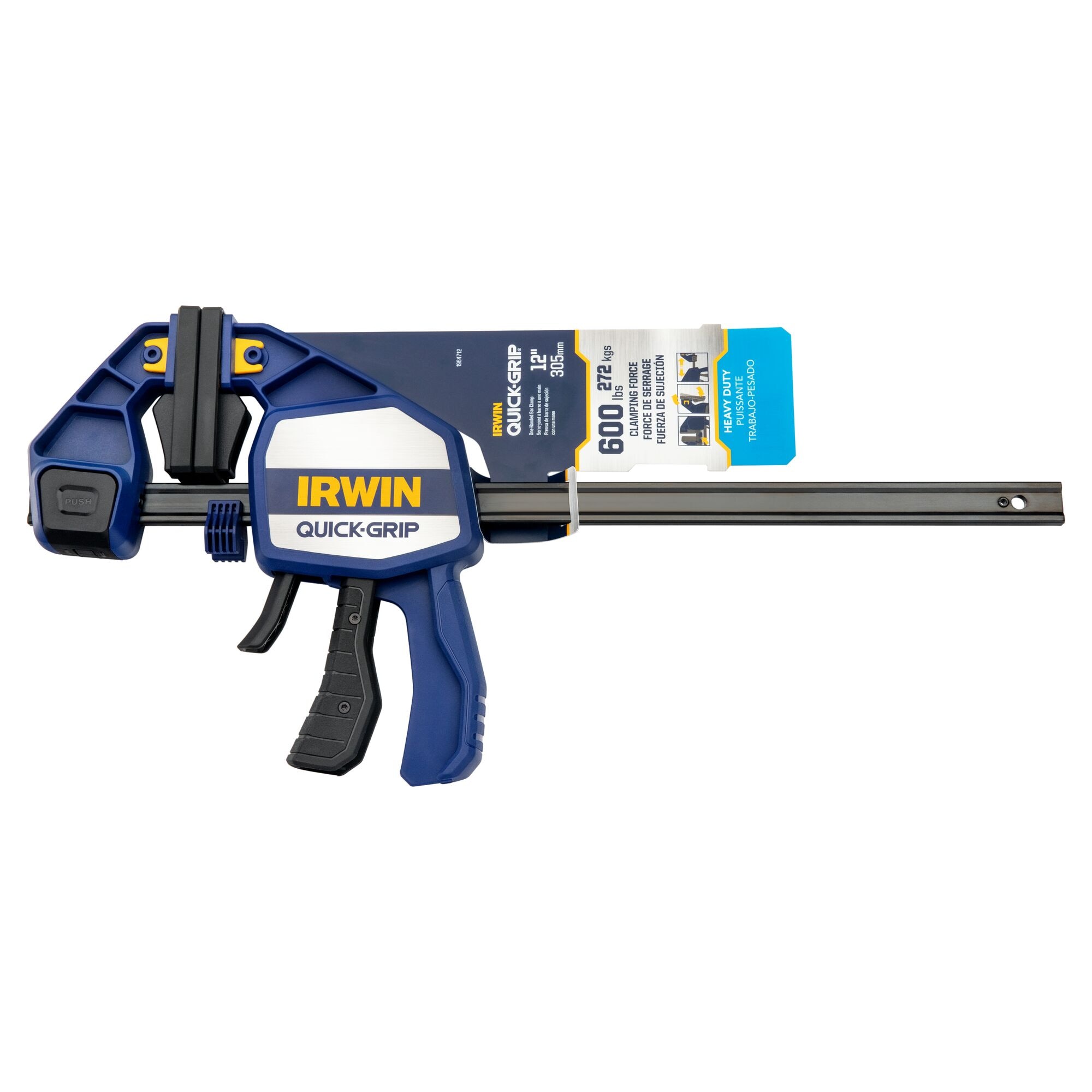 QUICK-GRIP® Heavy-Duty One-Handed Bar Clamps