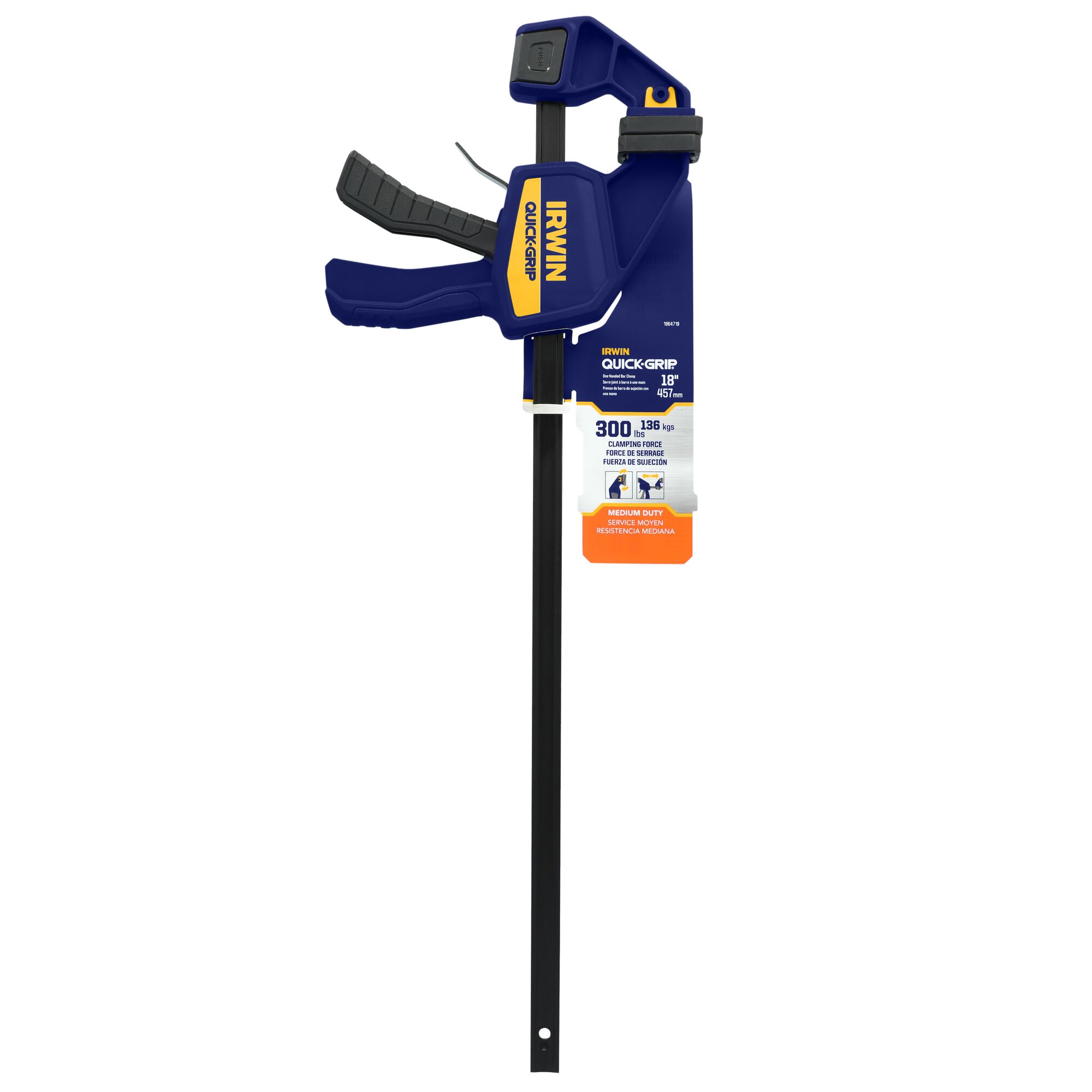 QUICK-GRIP® Medium-Duty One-Handed Bar Clamps