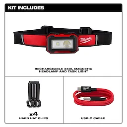 Milwaukee® Rechargeable Magnetic Headlamp And Task Light