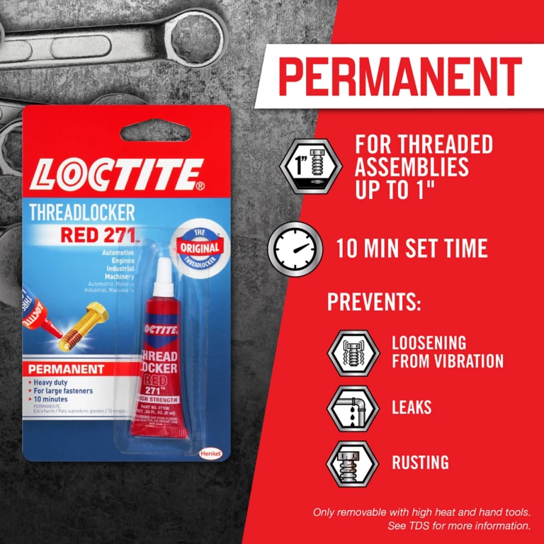 Loctite Threadlocker ສີແດງ