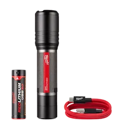 REDLITHIUM™ USB 2,000L Slide Focus Flashlight