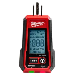 Digital GFCI Receptacle Tester