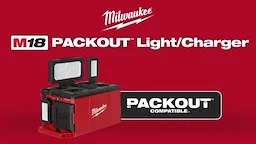 M18™ Flood Light/Charger w/ PACKOUT™ Compatibility