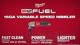 M12 FUEL™ 16 Gauge Variable Speed Nibbler