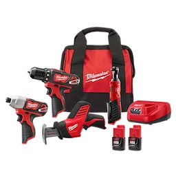 M12™ Cordless LITHIUM-ION 4-Tool Combo Kit