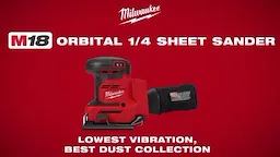 M18™ Orbital 1/4 Sheet Sander