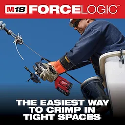M18™ FORCE LOGIC™ 6T Utility Crimper Kit with D3 Grooves "Snub Nose"
