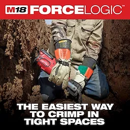 M18™ FORCE LOGIC™ 6T Utility Crimper Kit with Kearney Grooves