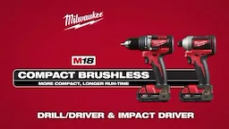 M18™ 1/2" Compact Brushless Hammer Drill/Driver Kit