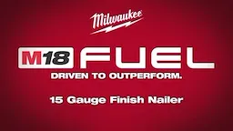 M18 FUEL™ 15 Gauge Finish Nailer Kit