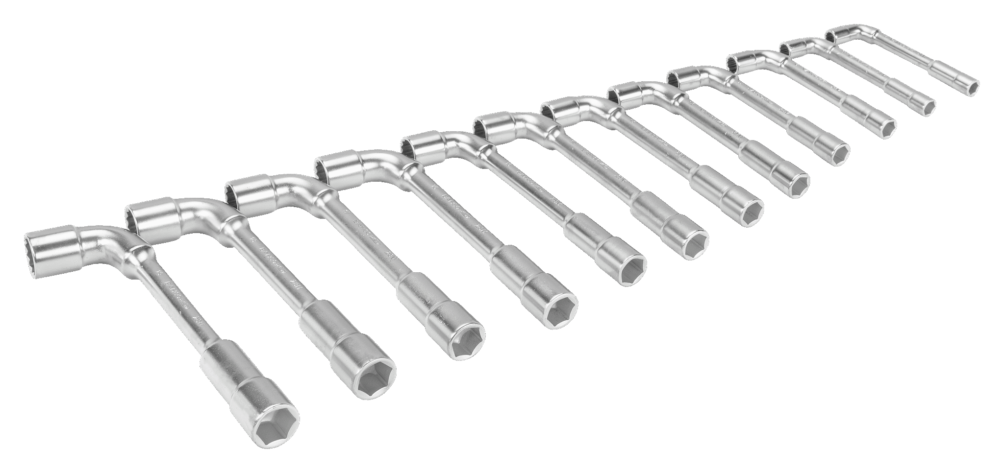 Metric Double Head Offset Socket Wrench Set with 12 x 6-Point Dynamic-Drive™ - 12 Pcs