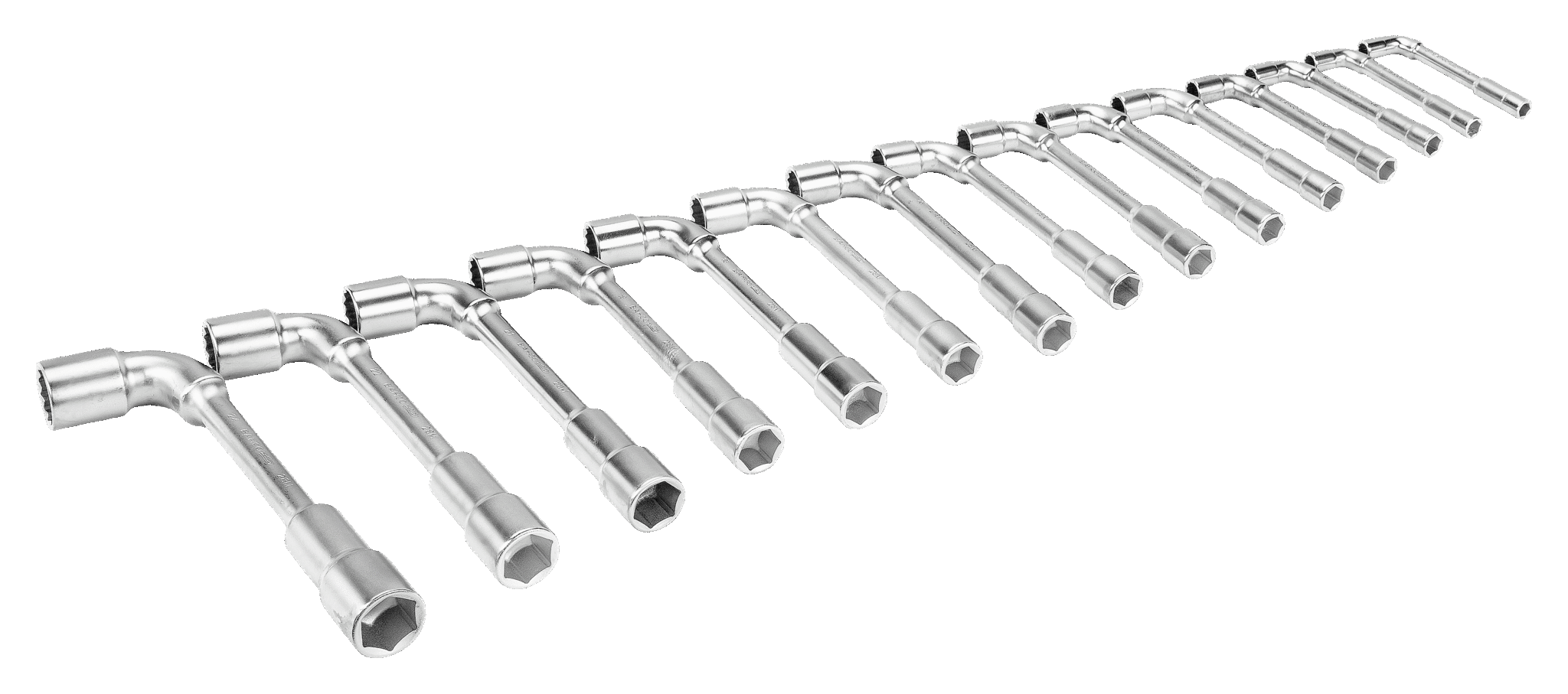 Metric Double Head Offset Socket Wrench Set with 12 x 6-Point Dynamic-Drive™ - 15 Pcs