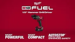 M18 FUEL™ 1/2" Hammer Drill/Driver - Cordless Power Tool