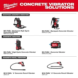 M18 FUEL™ 8' Concrete Pencil Vibrator