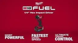 M18 FUEL™ 1/4" Hex Impact Driver